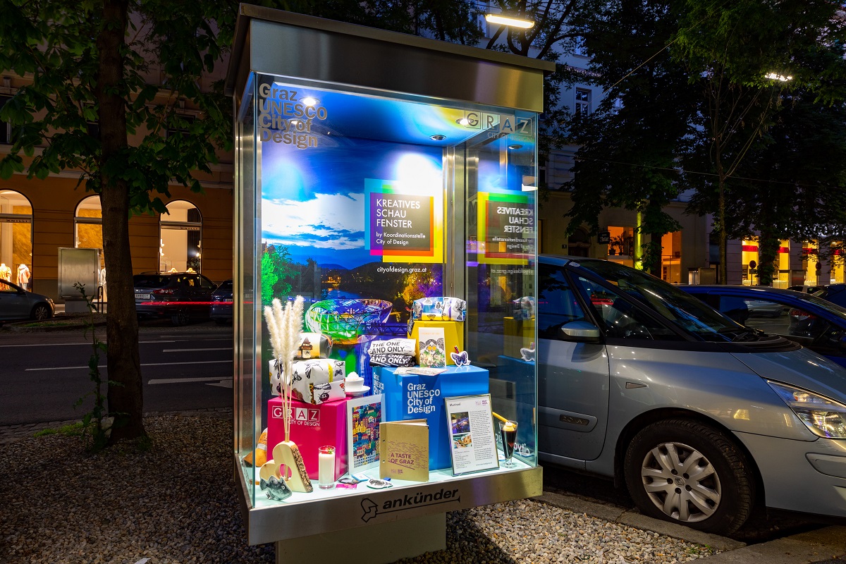 Designshop Murinsel © Stadt Graz / Harry Schifer Designshop Murinsel