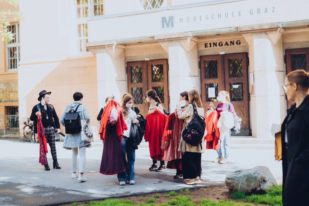 Fotoshooting Modeschule Graz