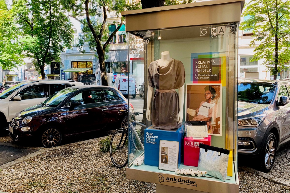 Kreatives Schaufenster am Joanneumring