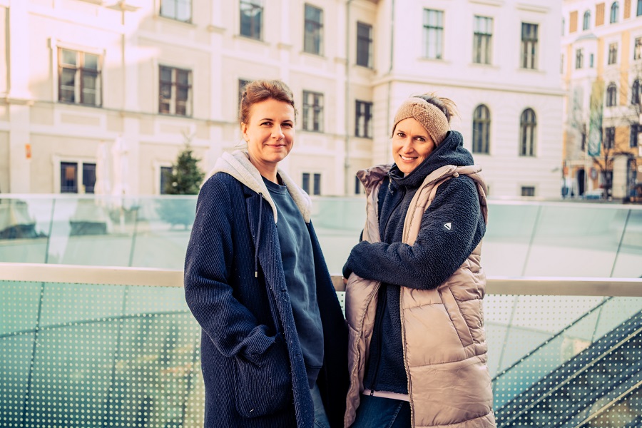 Irina Wünscher (links) und Katharina Eissner-Eissenstein