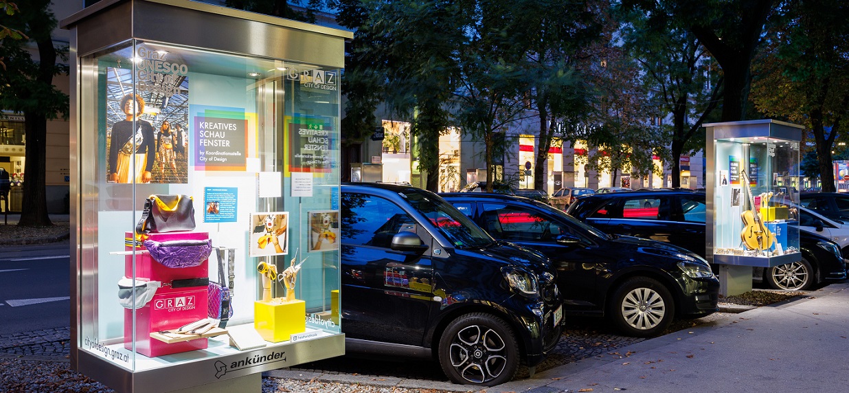Kreatives Schaufenster 