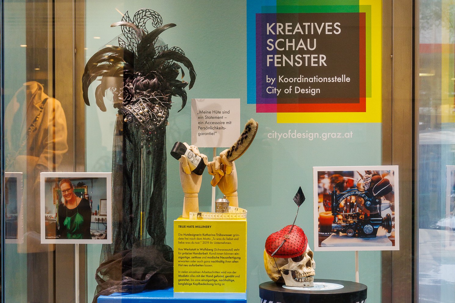 Kreatives Schaufenster