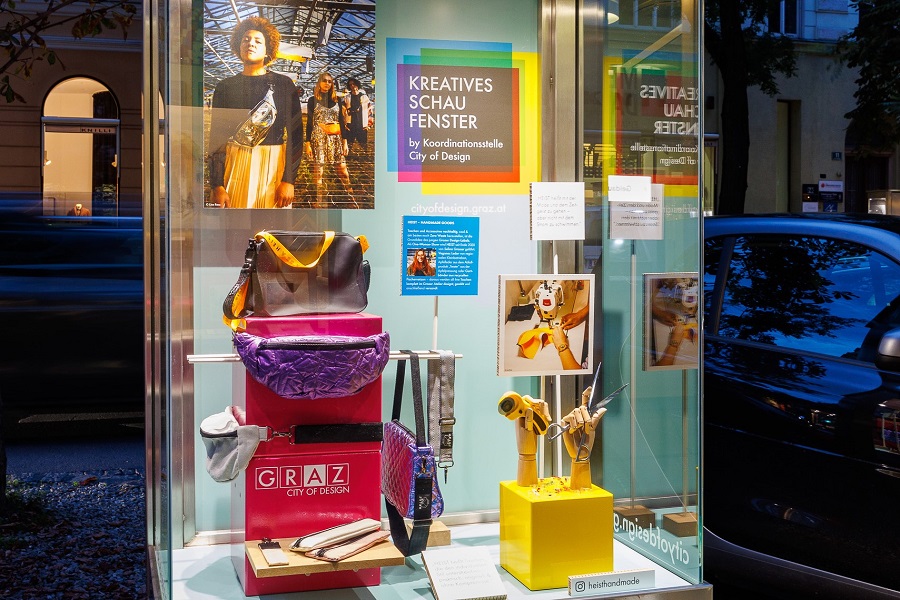 Kreatives Schaufenster