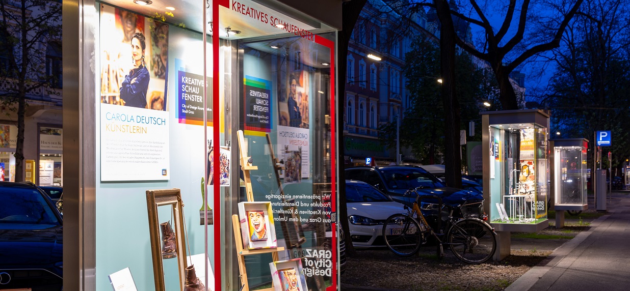 Kreative Schaufenster